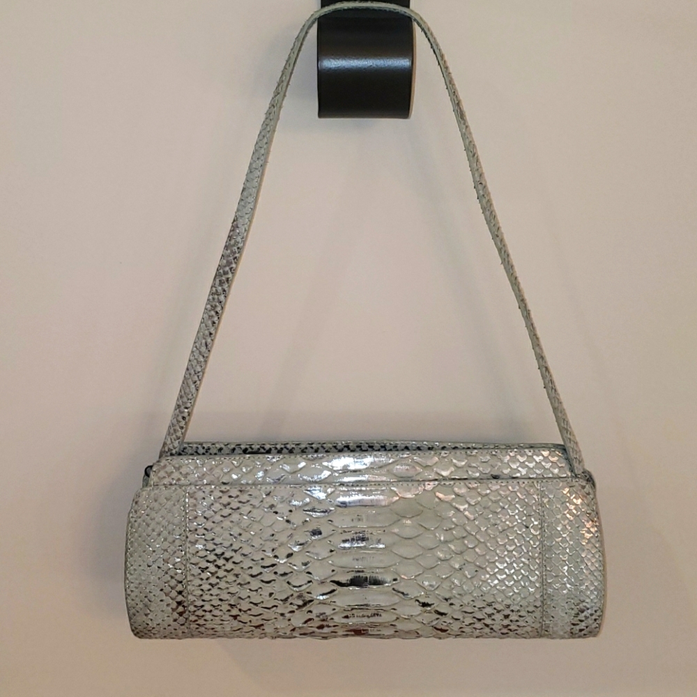 Nancy Gonzalez Python Convertible Clutch - image 1